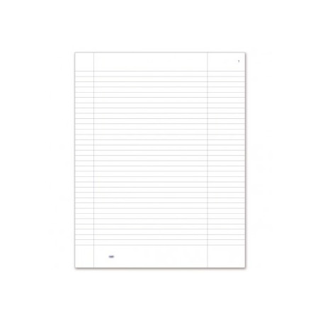 Registro Righe Uso Bollo 288pg Num 31x24,5 Cm